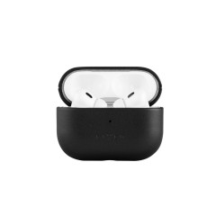 Fixed, Earbuds Case with MagSafe Support, Apple AirPods Pro 2/Pro 2 (USB-C), Black, Leather