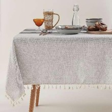 Tablecloth EASY CARE 140x180cm, light grey