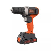 BLACK & DECKER, Cordless Drill Driver, BCD001C2-QW