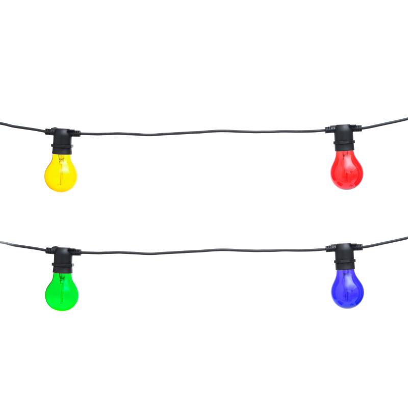 Finnlumor Light string Party Filament coloured 10LED
