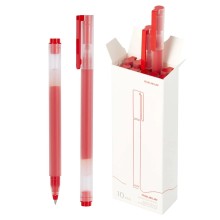 Xiaomi, High-capacity Gel Pen, 10-Pack, Red