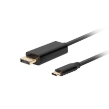 Lanberg, USB-C to DisplayPort Cable, CA-CMDP-10CU-0018-BK