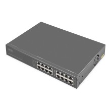 Digitus, 8-портовый инжектор Gigabit Ethernet PoE, 802.3bt, 250 Вт, DN-95118