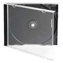 Omega CD коробка Jewel, черный