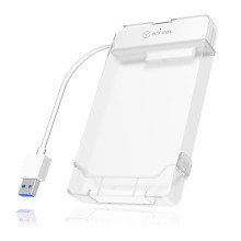 Raidsonic, 2.5", ICY BOX, Adapter cable with protective a cover for 2.5" SATA hard disks to USB 3.0, blue Access LED