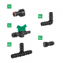 Set of accessories for drip line 16mm - 27pcs.