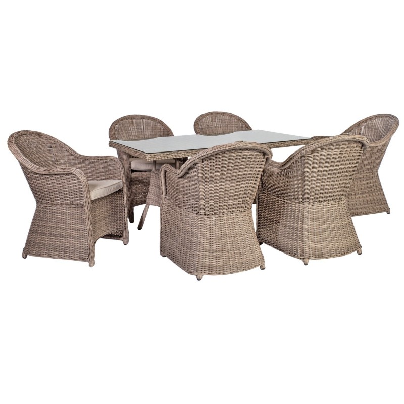 Garden furniture set TOSCANA table, 6 chairs Garden furniture set TOSCANA table, 6 chairs