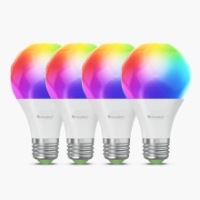 Nanoleaf, Essentials Smart A60 Bulb Matter WiFi 900Lm 2700-6500K, 4pcs pack
