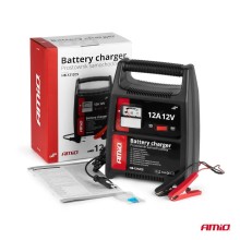 Battery charger 12V, 12A, display