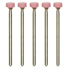 Corundum grinding bits, wheel, 5 pcs.