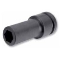 Hexagon deep impact socket 50mm 1" Irimo