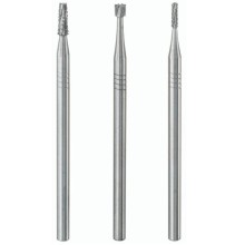 Tungsten carbide millers, different shapes, 3 pcs.