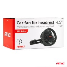 Car fan with headrest attachment 4.5 12V