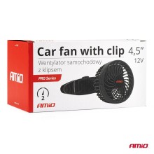 Car fan with clip attachment 4.5 12V, 4W