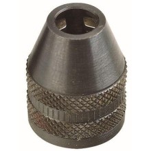 Three jaw keyless chuck (capacity 0.3 - 3.2 mm)