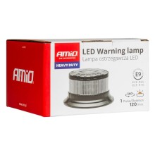 Flasher 16 LED 12/24V orange, white diffuser