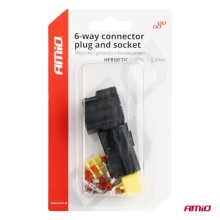 Connector set 6 PIN 2.2 mm