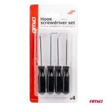 Hook screwdriver set 4 pcs
