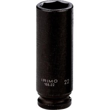 Hexagon deep impact socket 23mm 1/2" Irimo blister