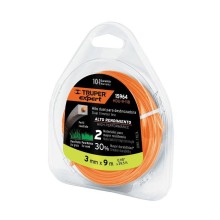 Reinforced square trimmer line 3.0mm/9m Truper®