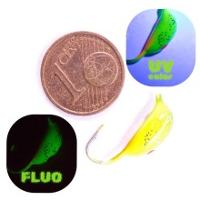 Ice Fishing Jig Spider Riga Banana 6mm/2.25g 350P