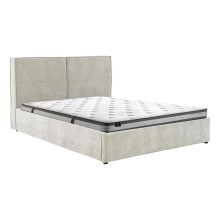 Кровать DAMAN с матрасом HARMONY DUO 160x200см, бежевый