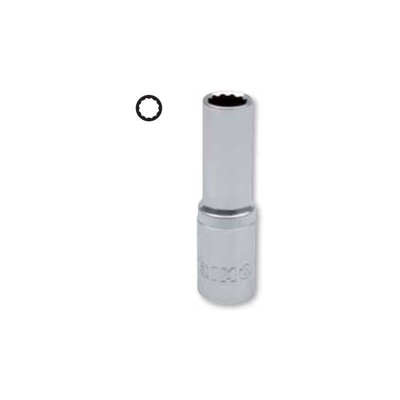 Deep double hexagon socket 13mm 1/2" Irimo blister