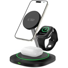 Tech-Protect wireless charger A46 3in1 QI15W, black