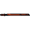 Jigsaw blades for timber T-shank 1,5x116mm 5 pcs material thickness 3-30mm 10TPI carbon