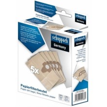 Dust bag for water and vacuum cleaner NTS16/NTS20 - 5 pcs, paper, Scheppach