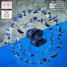 Set SBSK2.0 Starterkit 1: 2.0Ah battery + 2.4A charger, Scheppach