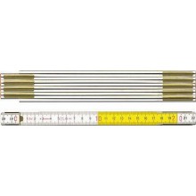 Ruler 2m yellow/white 617, Stabila