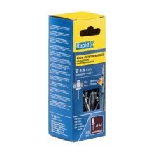 Rivet aluminum Al 4.8x25mm 50pcs + Drill C, Rapid