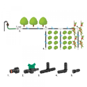 Set of accessories for drip line 16mm - 27pcs.