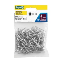 Rivet aluminum Al 4.0x8mm 100pcs, Rapid