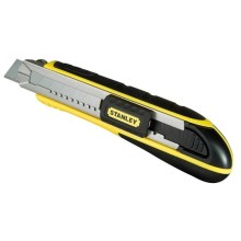 Нож с ломающимся лезвием 18 мм FATMAX скользящий замок, Stanley