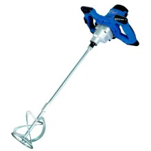 Mixer PM1400, 2 speeds + additional whisk for mixing paint, Scheppach