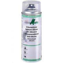 The silicone was removed with ColorMatic Silicone Remover 400ml, Motip