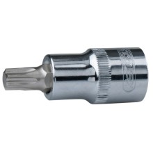 Bit chuck Torx 1/2" CHROMEplus, on hang tag T60, KS Tools