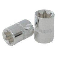 Torx chuck 1/2" CHROMEplus, on hang tag E20, KS Tools