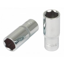Kuuskantpadrun 1/4" CHROMEplus 4mm, KS Tools
