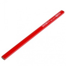 Marker pen, construction pencil HB red 1pc 25cm, KS Tools