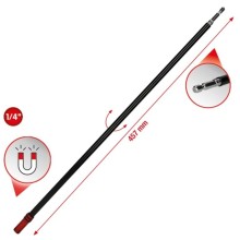 1/4" magnetic quick-change bit holder with freewheel sleeve, KS Tools