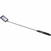 Telescopic mirror with LED lighting 260-760mm, 50x80mm, KS Tools