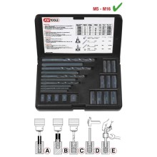 Broken Bolt Removal Kit M5-M16, KS Tools