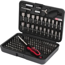 1/4" bit set 122 pieces, KS Tools