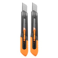 Snap-off knife PVC 18mm, 2 pcs.