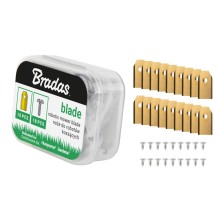 Blade for robotic mower Husqvarna/Gardena 18pcs TITAN GOLD, box