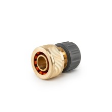 BRASS SOFT hose connector 3/4", brass