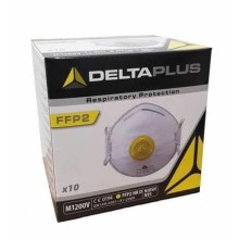 Respirator, FFP2, with valve M1200V (10 pcs in a pack), Delta Plus